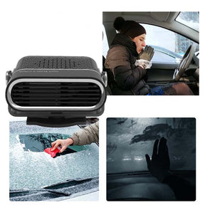DriveWarm – Compact 2-in-1 Car Heater & Defogger