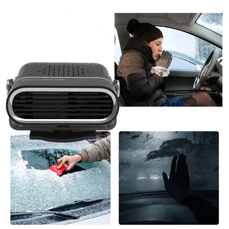 DriveWarm – Compact 2-in-1 Car Heater & Defogger