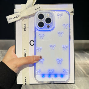 GlowBow Luxe – LED Light Phone Case