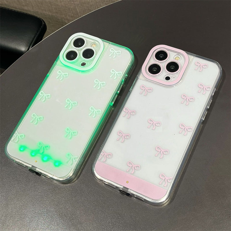 GlowBow Luxe – LED Light Phone Case