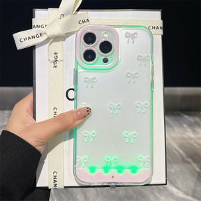 GlowBow Luxe – LED Light Phone Case