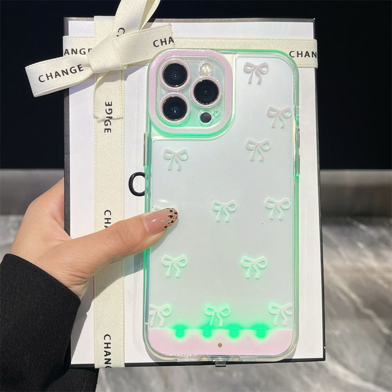 GlowBow Luxe – LED Light Phone Case