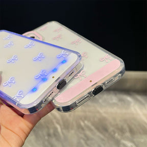 GlowBow Luxe – LED Light Phone Case