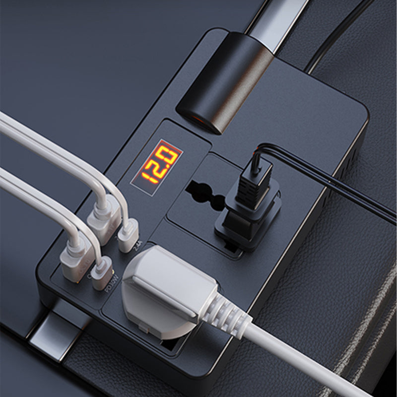 CarvaVolt - Digital Display Power Inverter