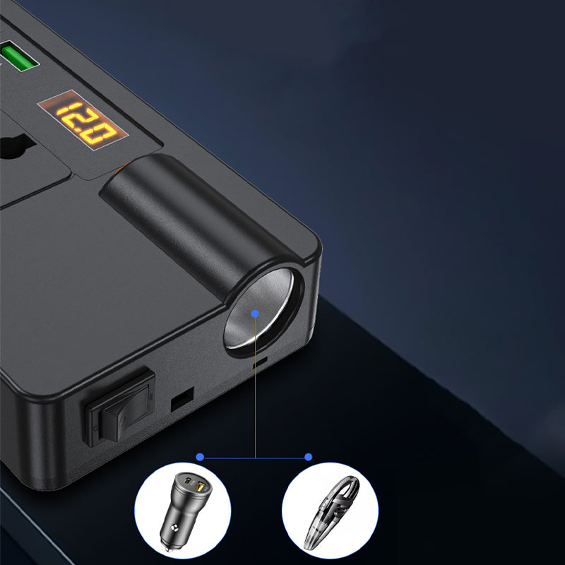 CarvaVolt - Digital Display Power Inverter
