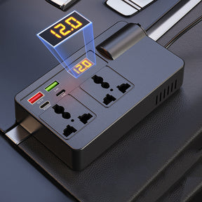 CarvaVolt - Digital Display Power Inverter