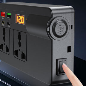CarvaVolt - Digital Display Power Inverter
