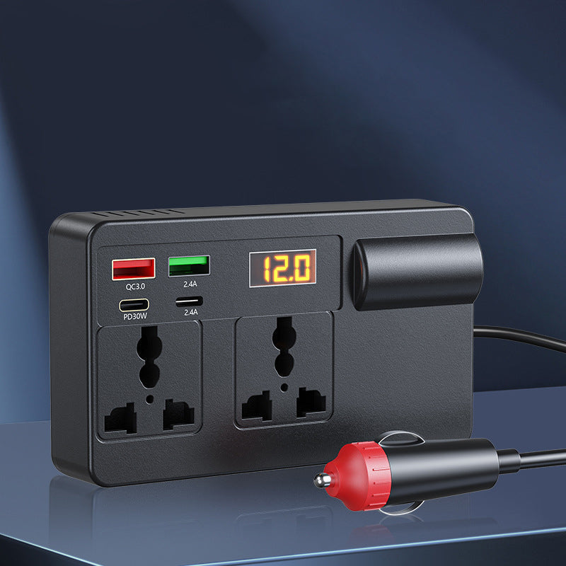 CarvaVolt - Digital Display Power Inverter