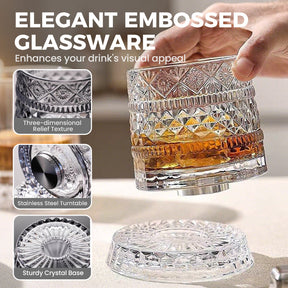 WhiskeyFlow – Crystal Spinning Bourbon Tasting Glass