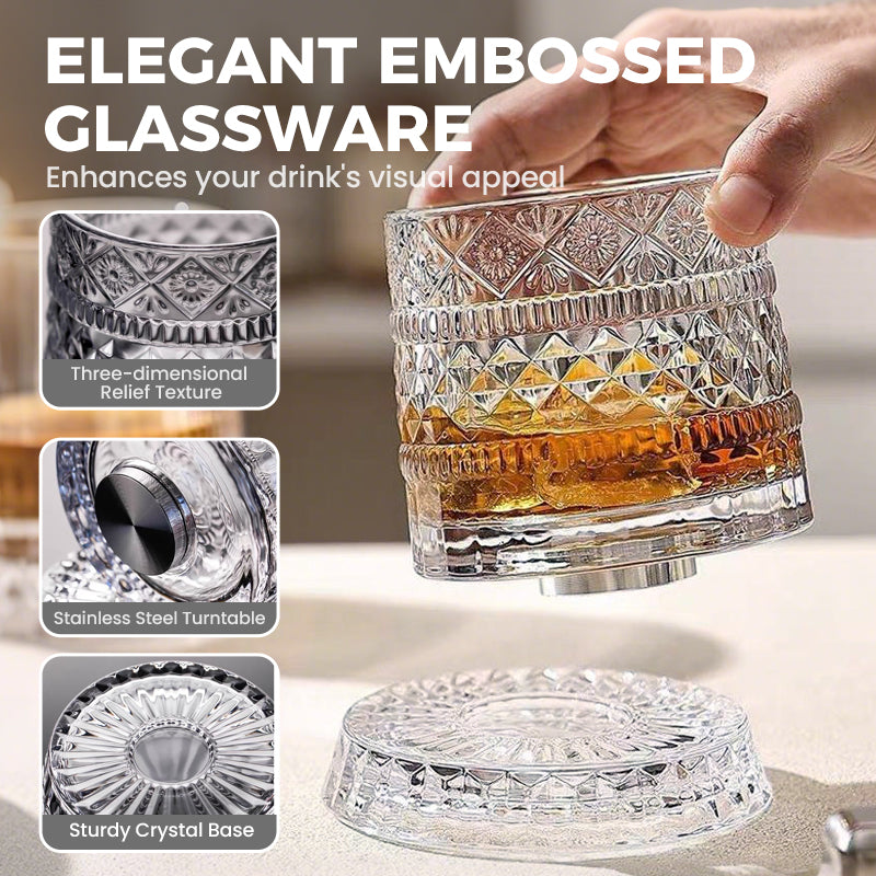 WhiskeyFlow – Crystal Spinning Bourbon Tasting Glass