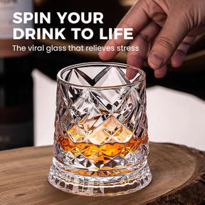 WhiskeyFlow – Crystal Spinning Bourbon Tasting Glass