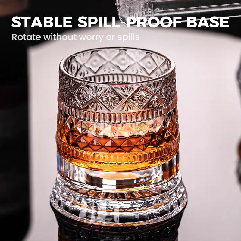 WhiskeyFlow – Crystal Spinning Bourbon Tasting Glass