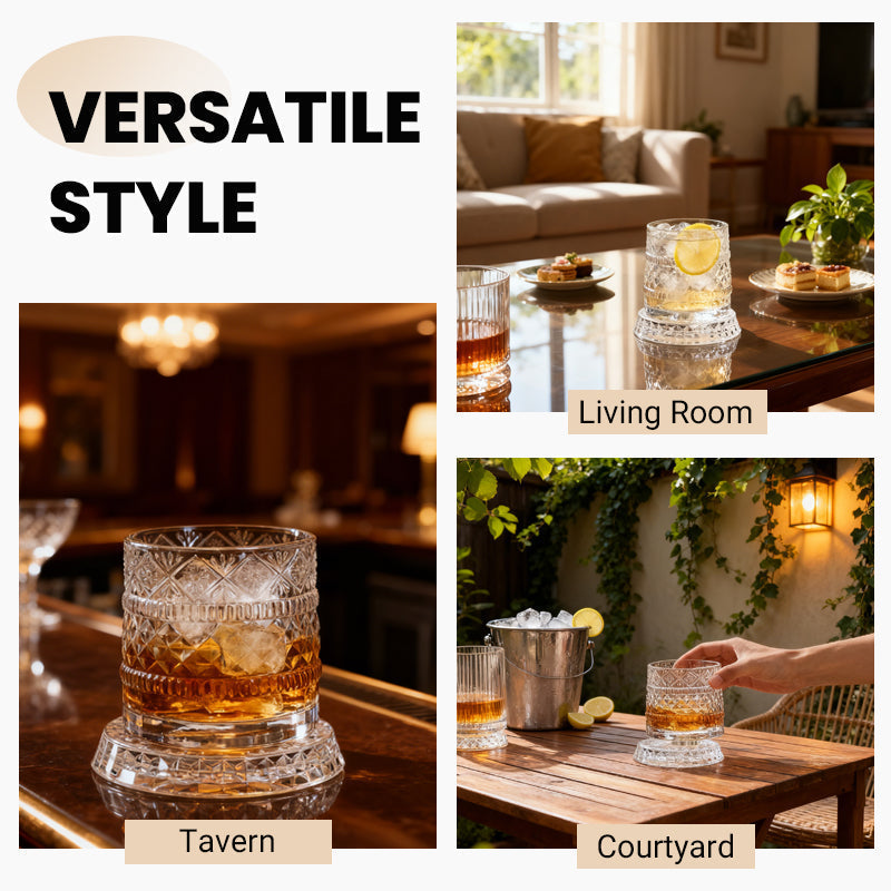 WhiskeyFlow – Crystal Spinning Bourbon Tasting Glass