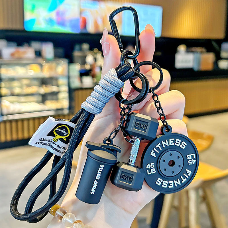 FitCharm – Creative Fitness Themed Keychain