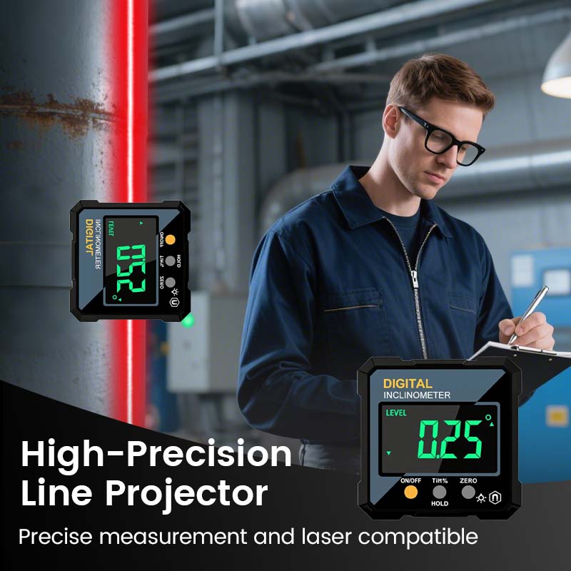 LevelMaster – Magnetic Digital Angle Gauge