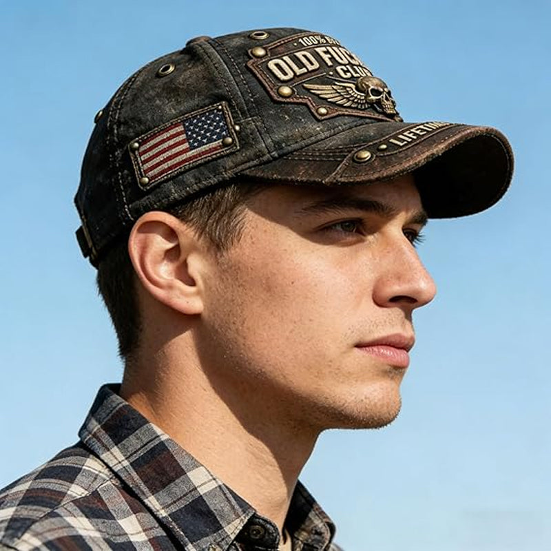 UrbanRebel – Washed Retro Statement Hat