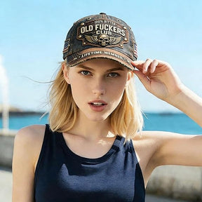 UrbanRebel – Washed Retro Statement Hat