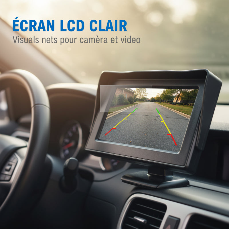 VisionRide – Smart Car Display with Auto Reverse Feature