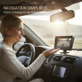 VisionRide – Smart Car Display with Auto Reverse Feature