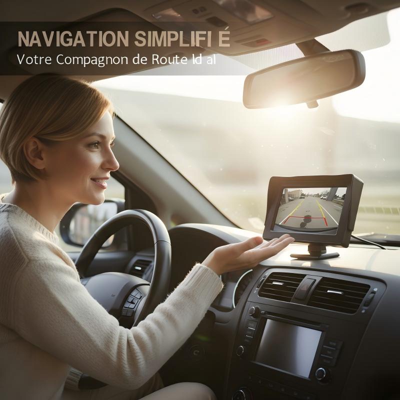 VisionRide – Smart Car Display with Auto Reverse Feature