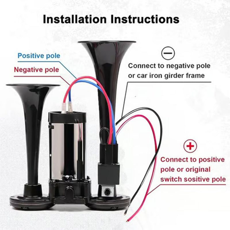 IronWhistle - Heavy-Duty Air Horn for Vehicles