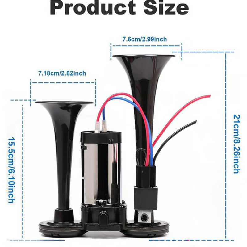 IronWhistle - Heavy-Duty Air Horn for Vehicles