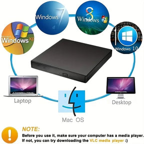 UltraBurn – Slim External DVD/CD Burner