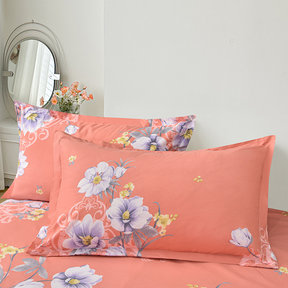 VelvetBloom – Cozy Floral Bedding Set