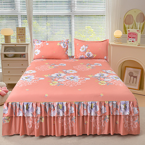 VelvetBloom – Cozy Floral Bedding Set
