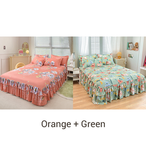 VelvetBloom – Cozy Floral Bedding Set