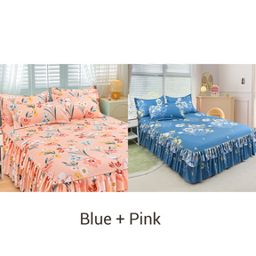 VelvetBloom – Cozy Floral Bedding Set