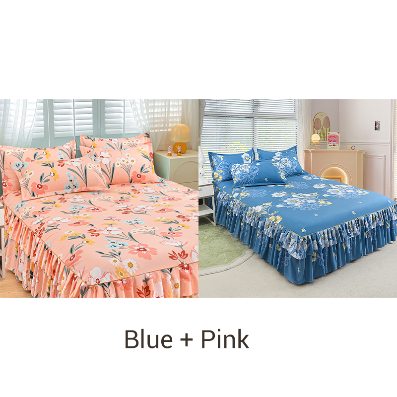 VelvetBloom – Cozy Floral Bedding Set