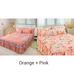VelvetBloom – Cozy Floral Bedding Set