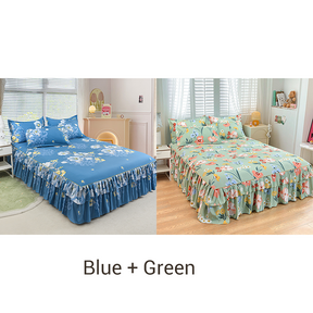 VelvetBloom – Cozy Floral Bedding Set