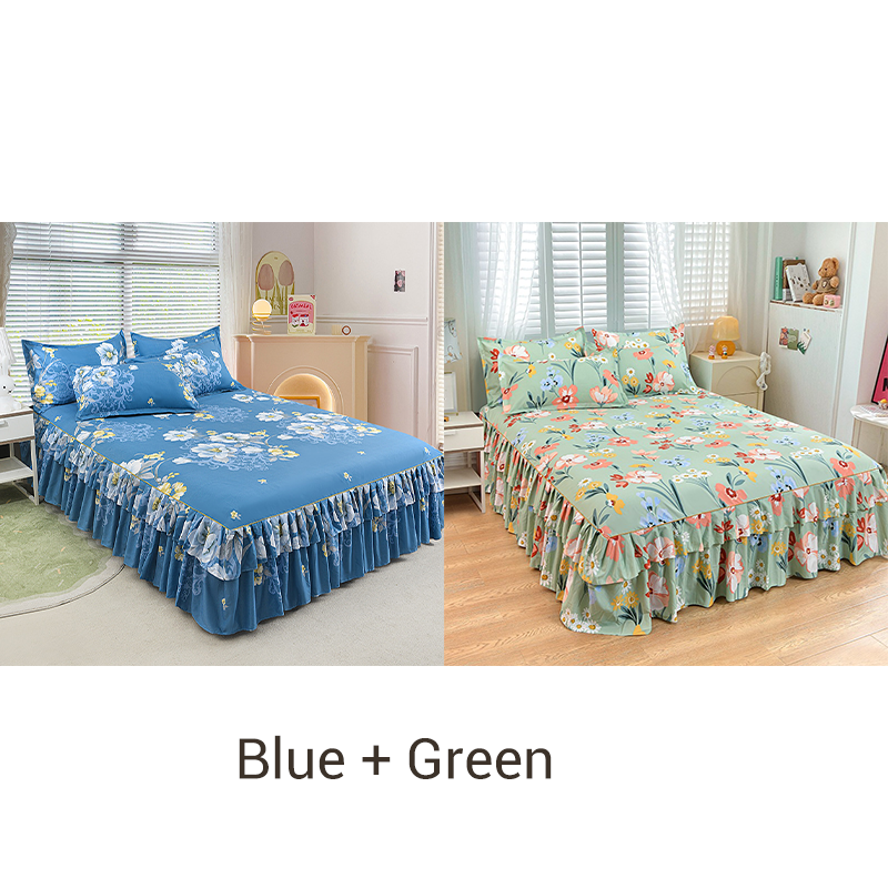 VelvetBloom – Cozy Floral Bedding Set
