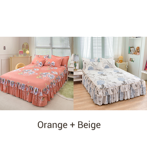 VelvetBloom – Cozy Floral Bedding Set