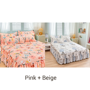 VelvetBloom – Cozy Floral Bedding Set