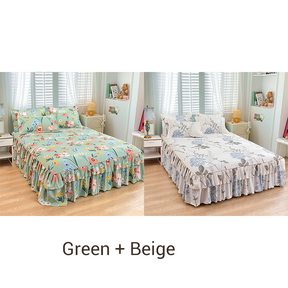 VelvetBloom – Cozy Floral Bedding Set