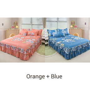 VelvetBloom – Cozy Floral Bedding Set