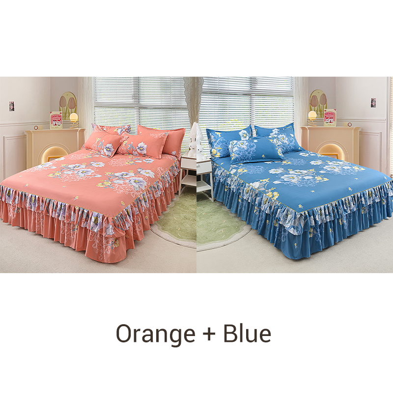VelvetBloom – Cozy Floral Bedding Set