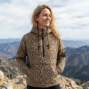 UrbanRoar – Stylish Leopard Print Hooded Sweatshirt