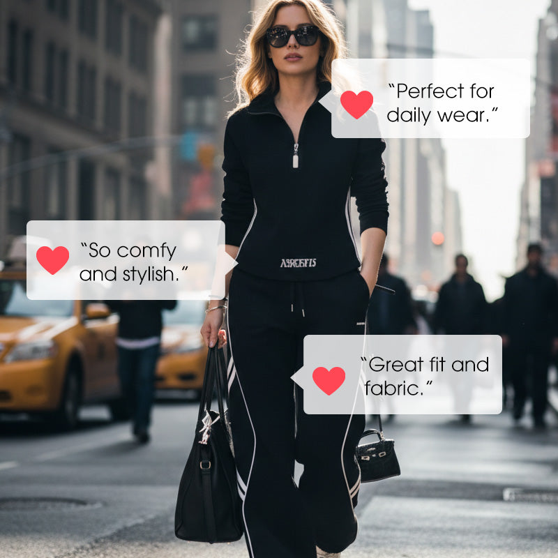 ActiveChic – Women’s Two-Piece Athleisure Outfit Effortless Style