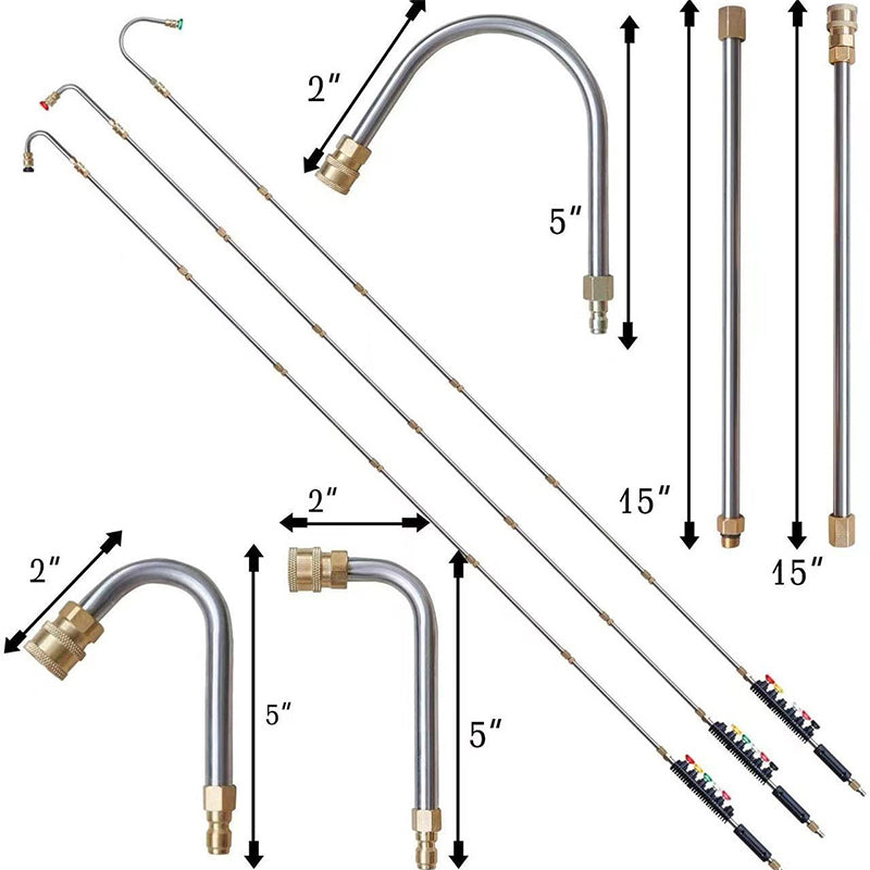 AquaForce – 4000 PSI Cleaning Wand Kit