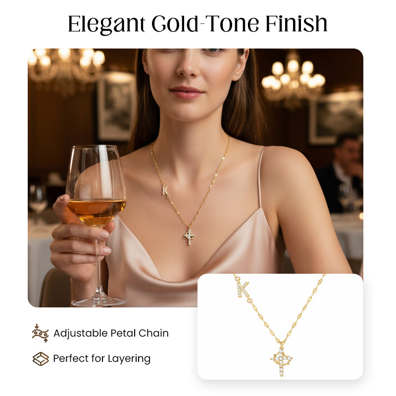 CrossWhisper – Elegant Faith Necklace