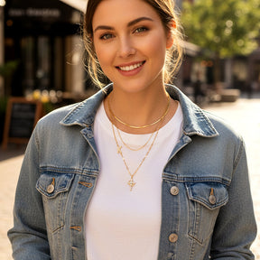 CrossWhisper – Elegant Faith Necklace