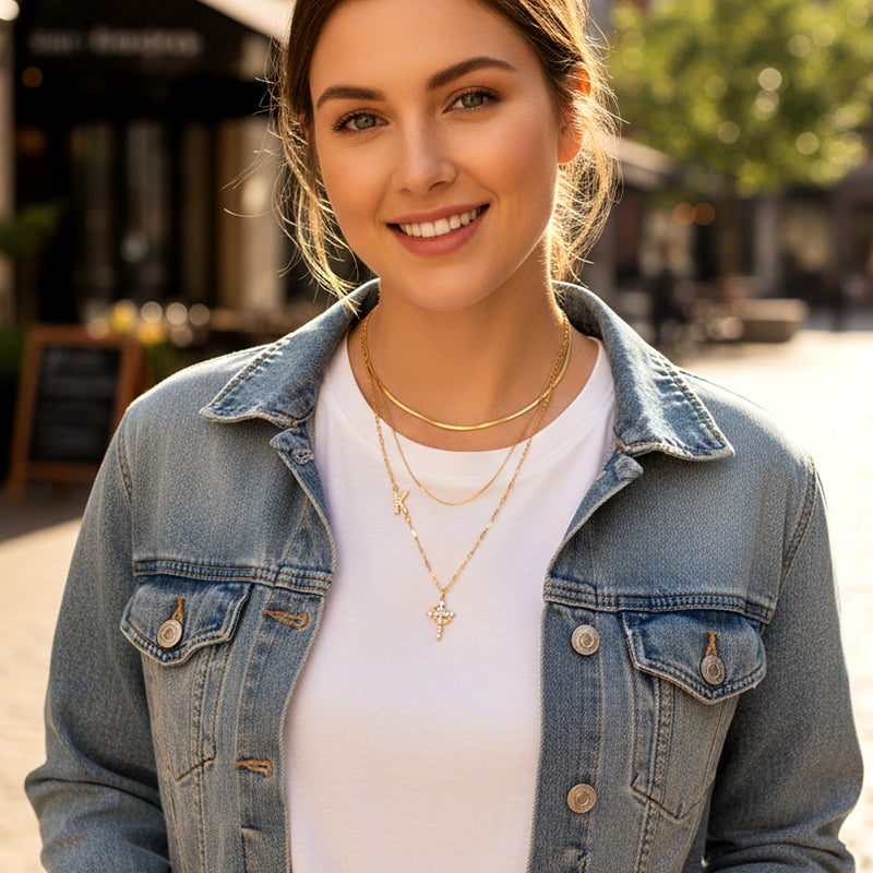 CrossWhisper – Elegant Faith Necklace