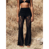 CharmiLace – High Waist Boho Flare Pants