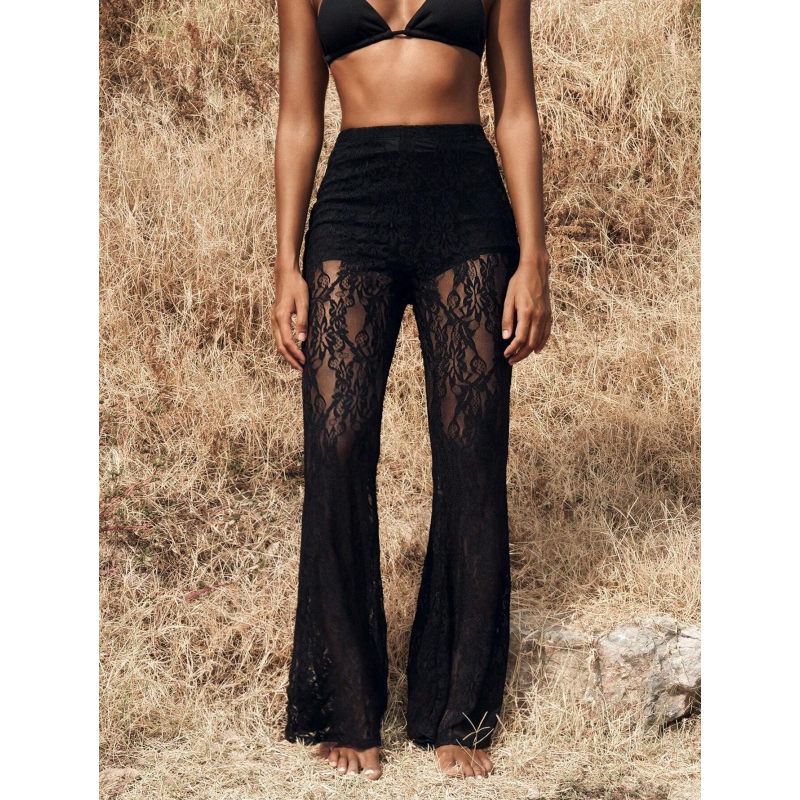 CharmiLace – High Waist Boho Flare Pants
