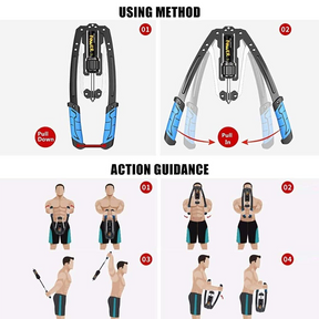 PowerFlex – Adjustable Hydraulic Arm Strength Trainer
