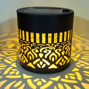 SunMandala – Warm Amber Projection Lamp